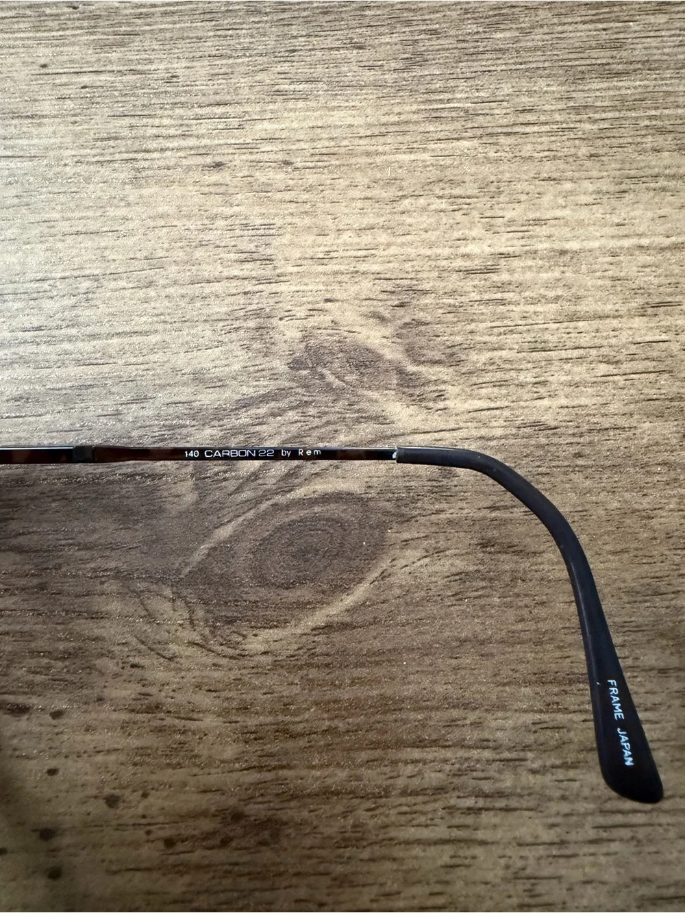Carbon 22 Polaris Eyeglasses Frames Only Plastic  Demi-Amber  Amber/Brown